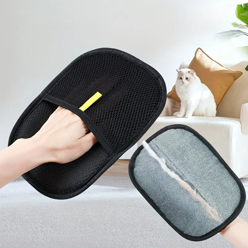 Pet Hair Remover Gloves - Fur-Free: Electrostatic