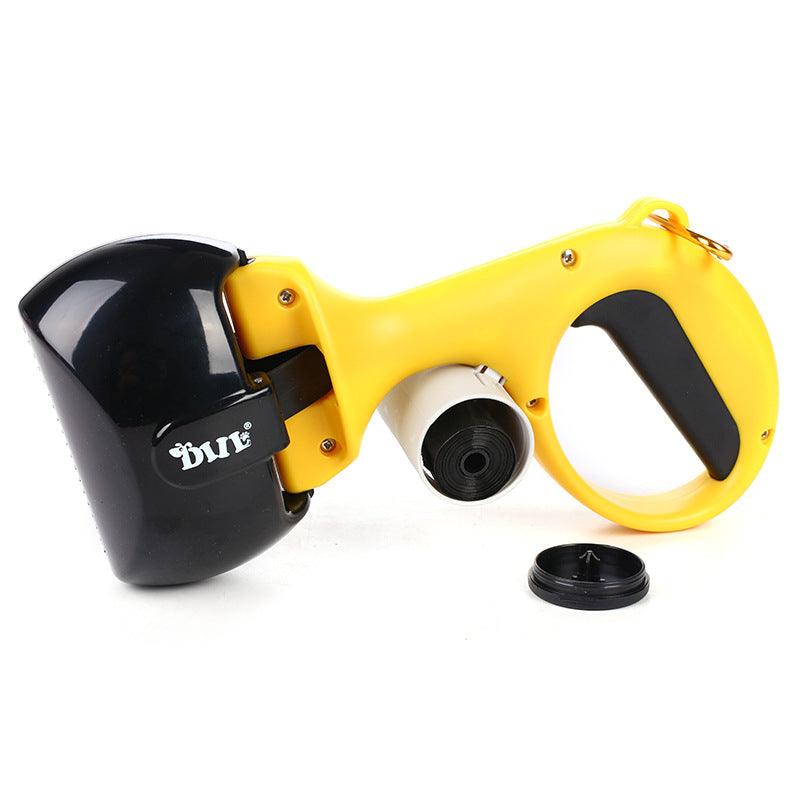 Portable Waste Picker for Dogs, Curved Grip, ABS Plastic, 25 x 11.9 cm
