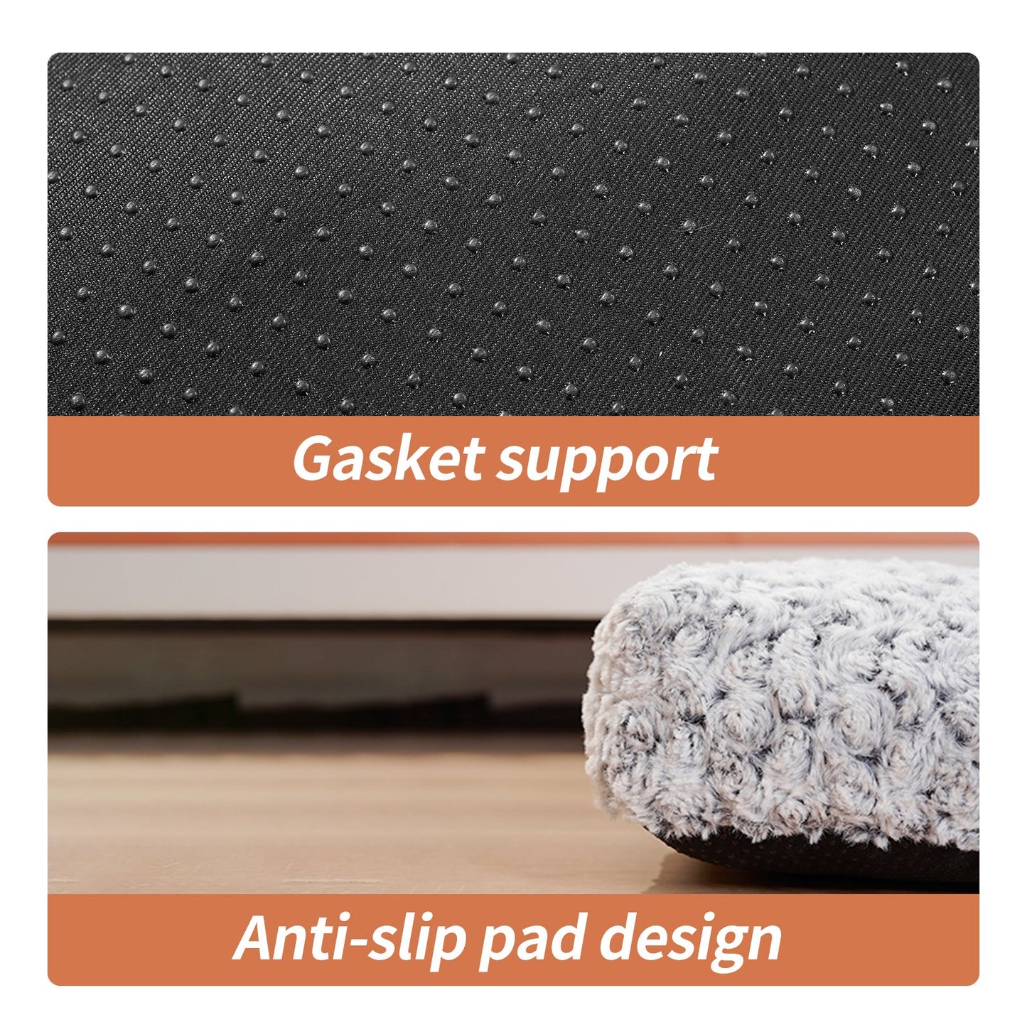 Thickened Rose Velvet Dog Bed | Washable Fluffy Kennel Mat