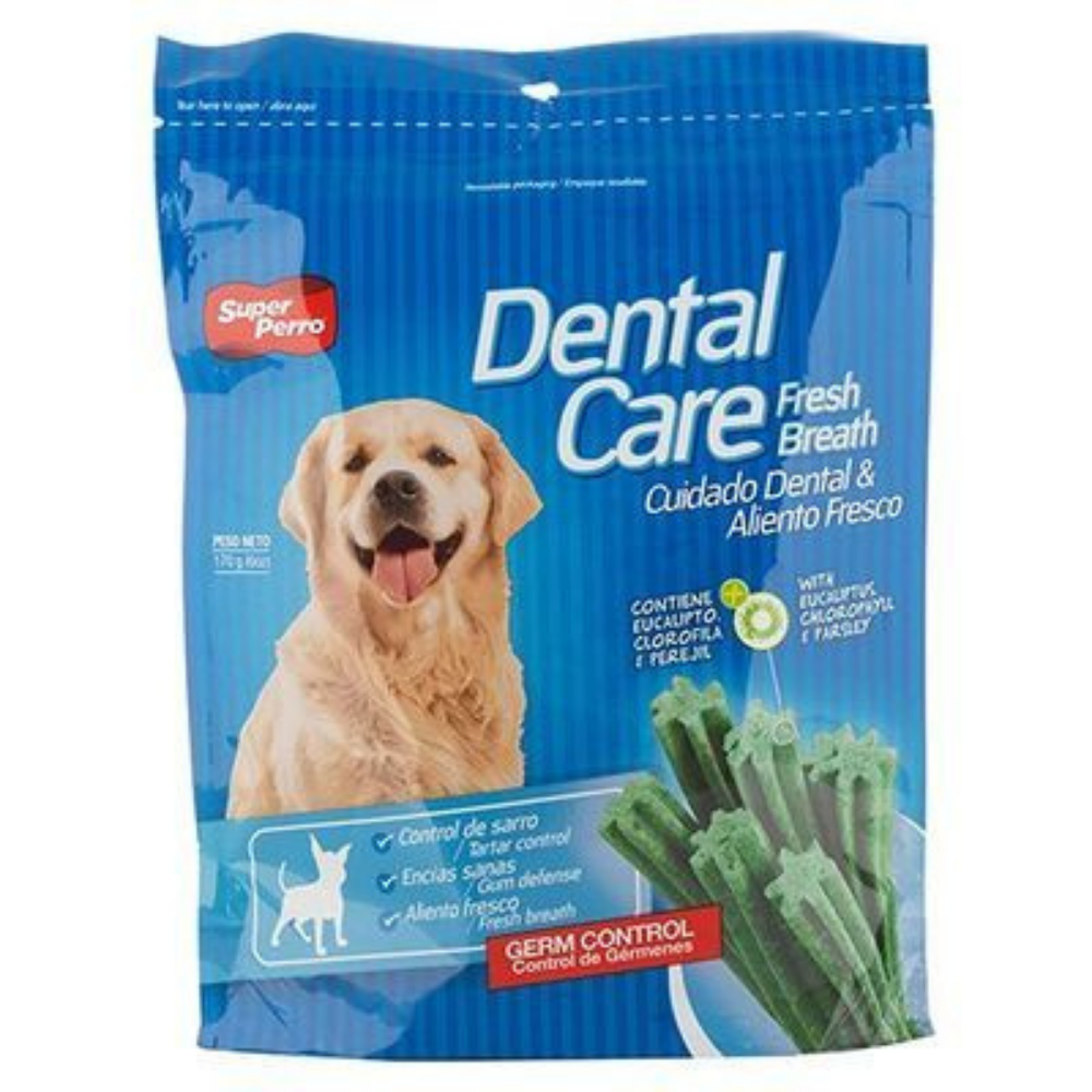 Dental Care Fresh Breath Dog Treats – Eucalyptus, Chlorophyll & Parsley (6 oz)