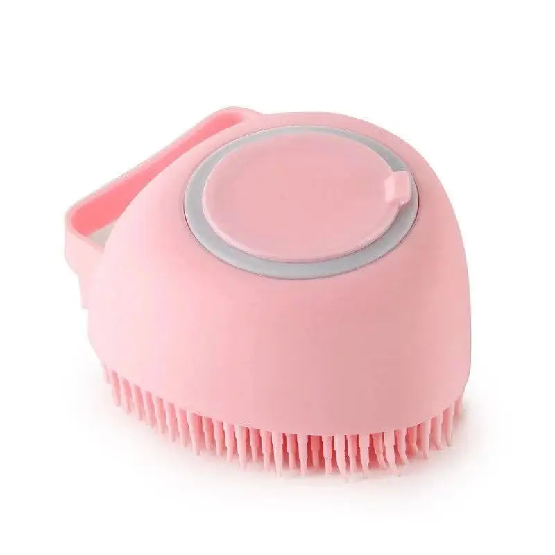 Silicone Dog Bath Brush | Soft Pet Massage & Grooming Tool