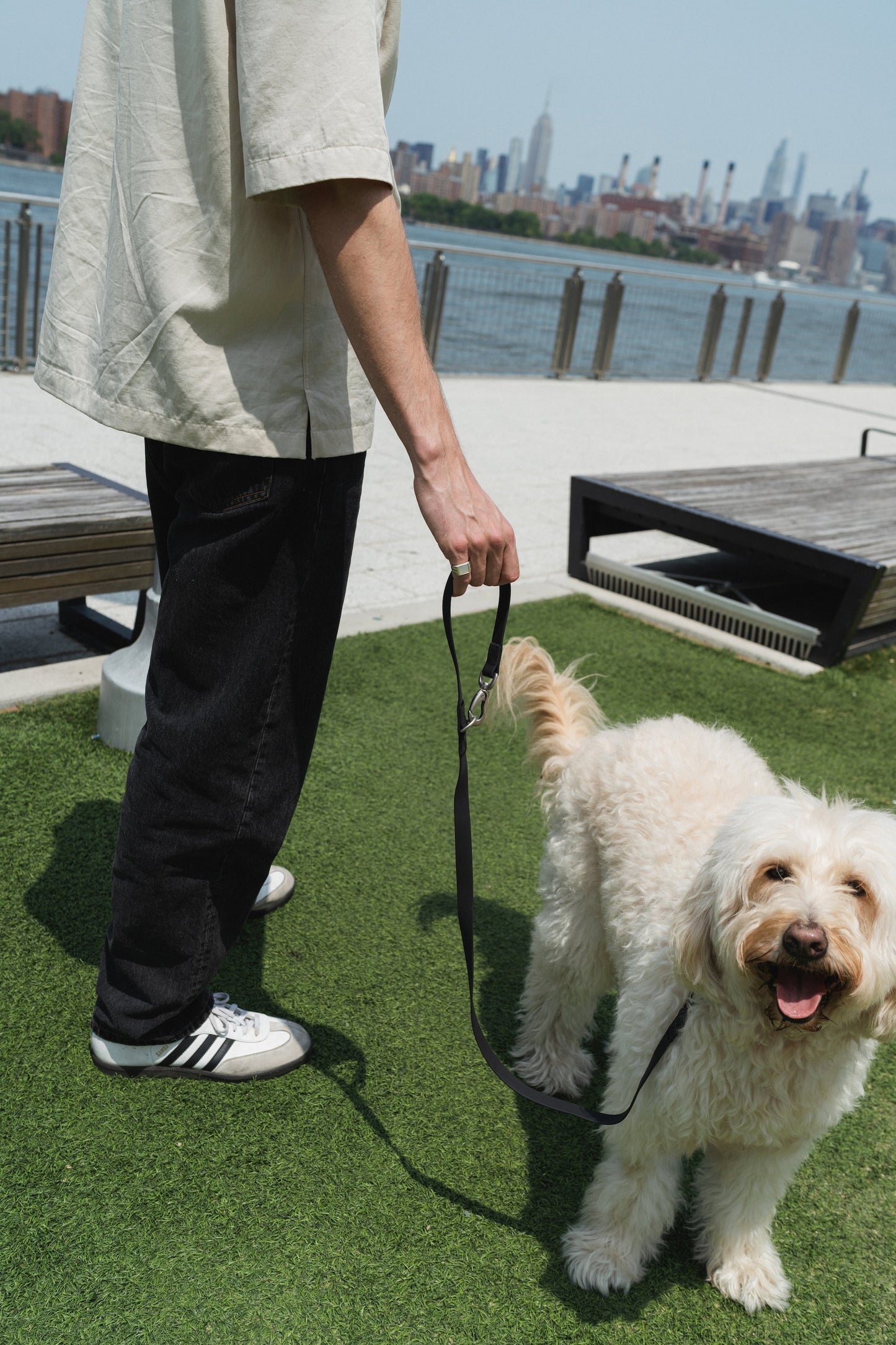 Original City Dog Leash – 3.25ft Short Leash for City Walking