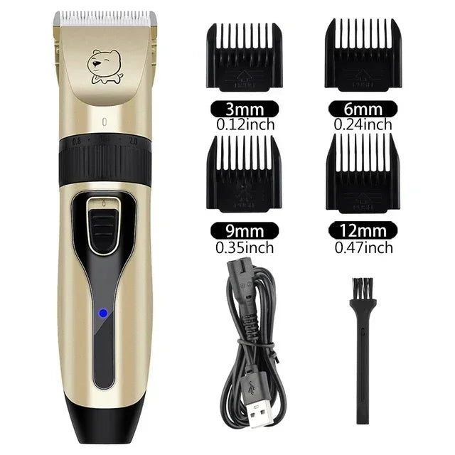 Cordless Dog & Cat Clipper | Pet Hair Trimmer Kit