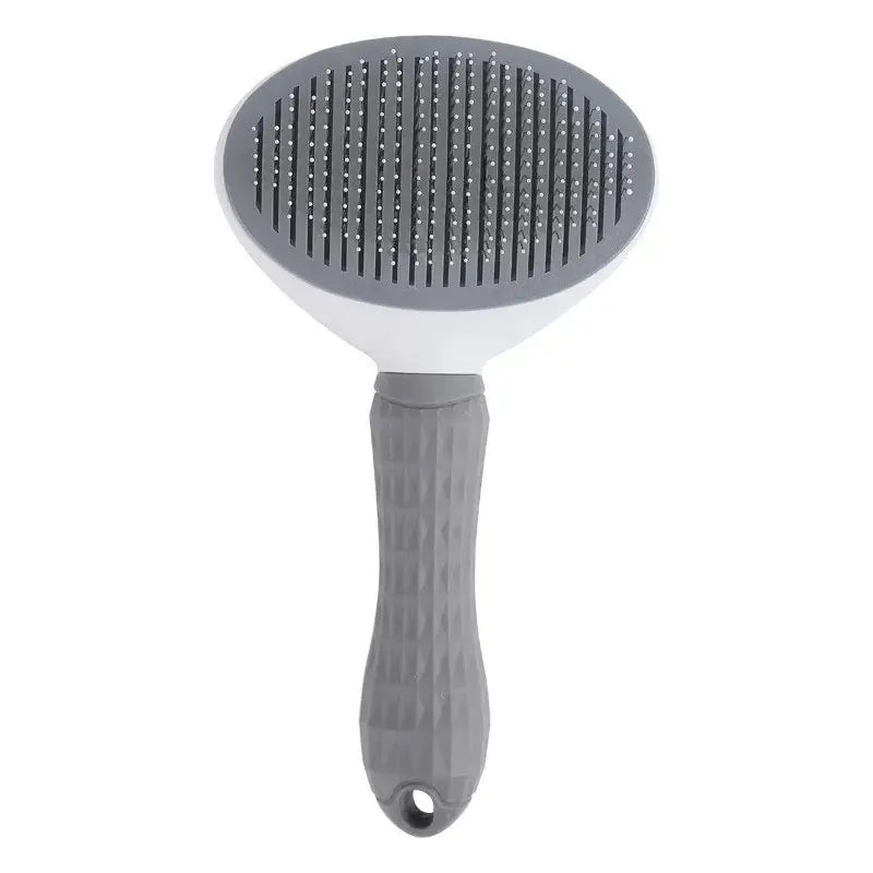 Self-Cleaning Pet Brush | Dog & Cat Hair Shedding Comb