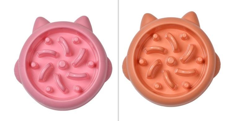 Anti Choking Slow Feeder Pet Bowl | Small Dog And Cat Feeder
