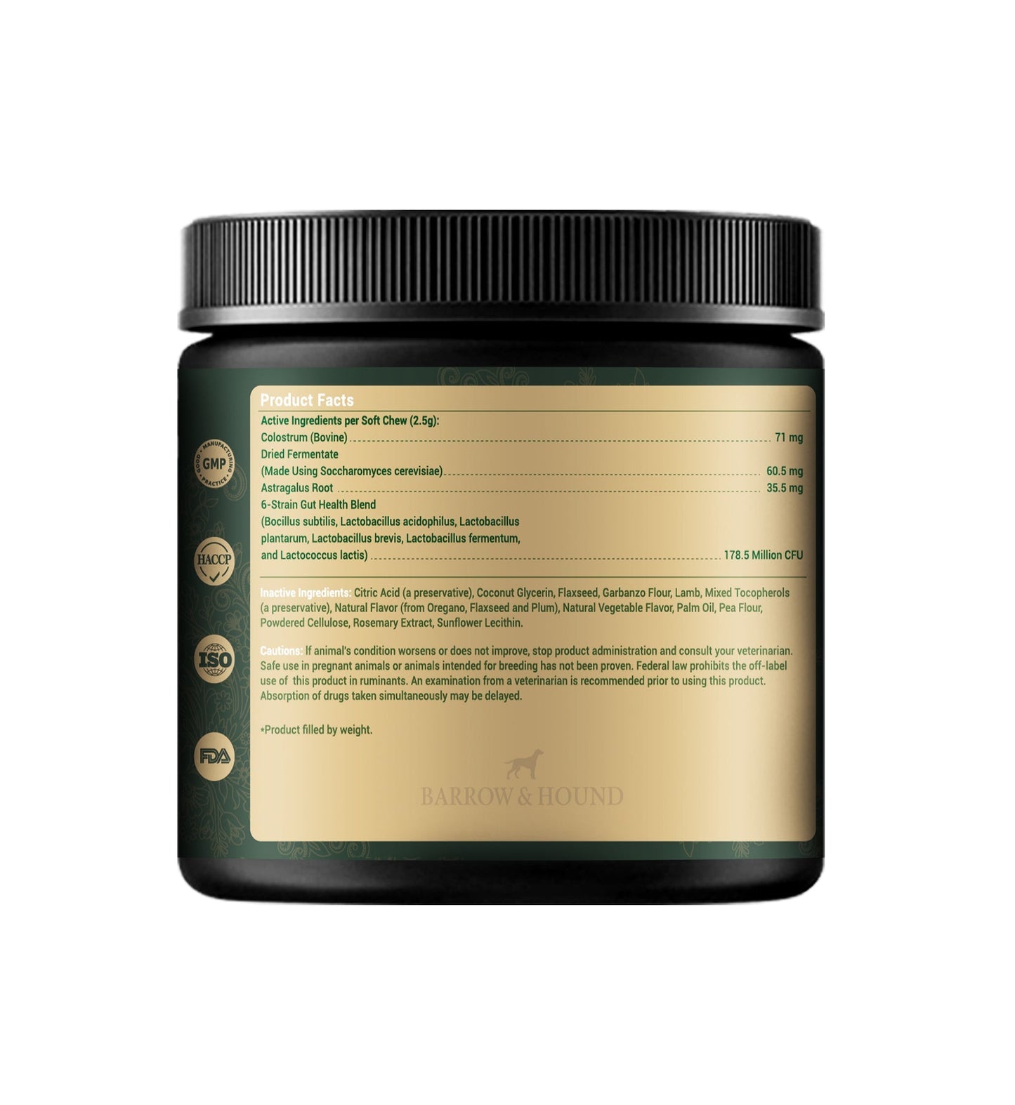 Allergy Immune Supplement for Dogs: Colostrum and Probiotics for Itchy Skin Relief | 120 Count