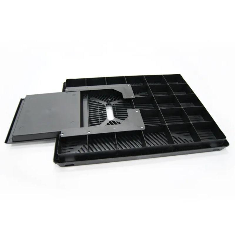 Portable Dog Grass Pad with Tray | 3-Layer Easy Clean System