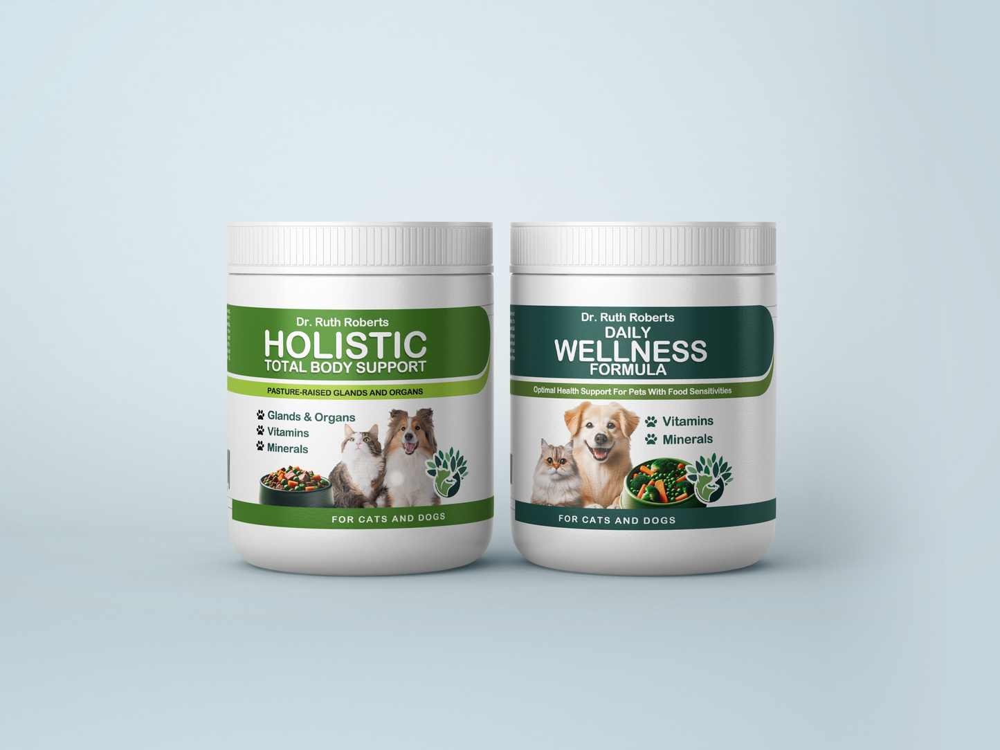 Pet Total Body Support: Dog and Cat Multivitamen Powder