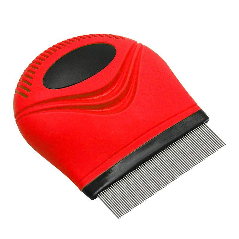Handheld Travel Flea and Tick Comb for Dogs and Cats | Tick Fine-Tooth Grooming Tool