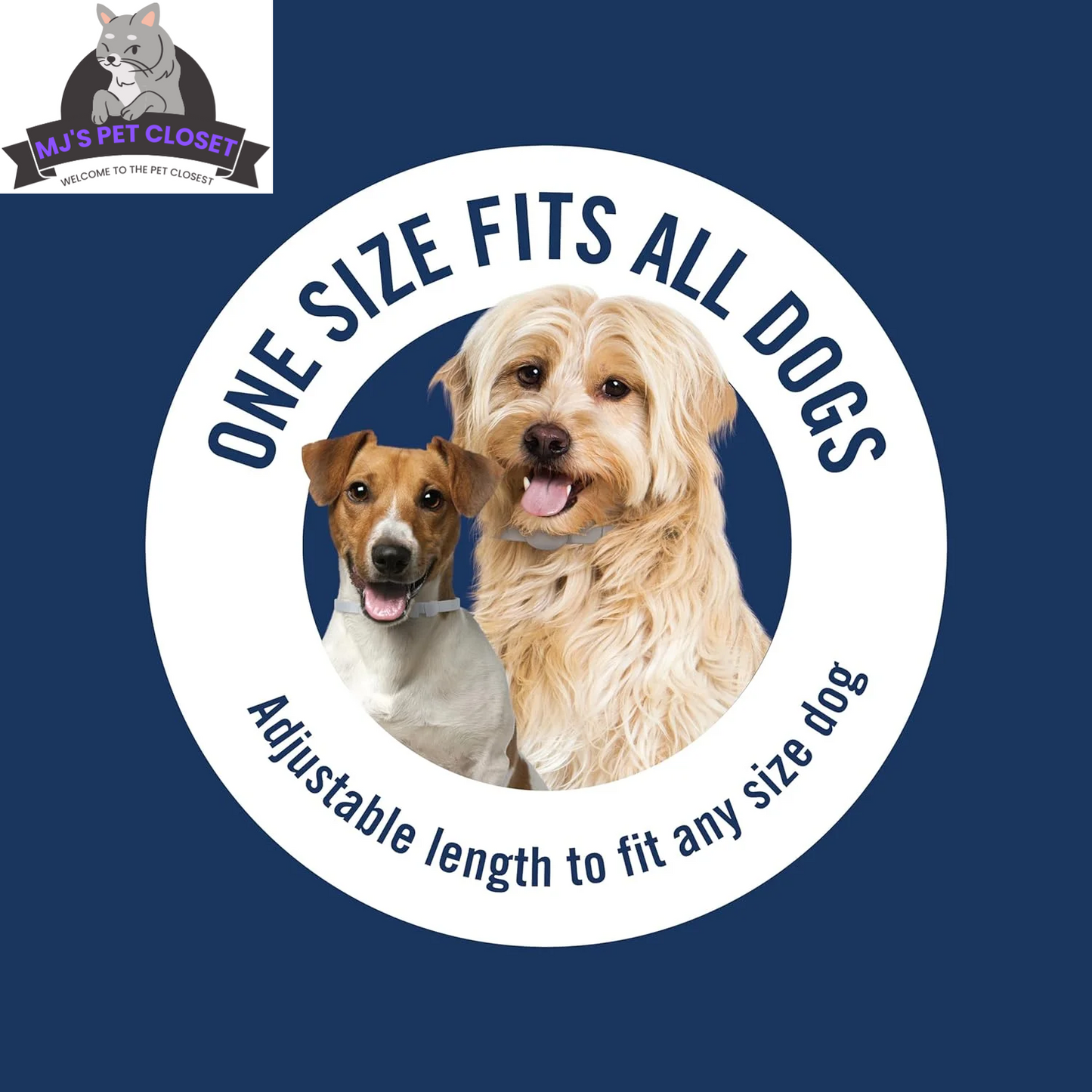PetArmor Plus Flea and Tick Collar for Dogs | 6-Month Head-to-Tail Protection