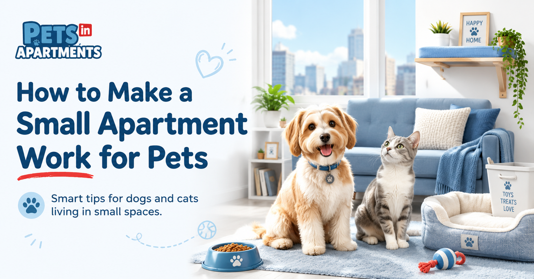 How to Make a Small Apartment Work for Pets