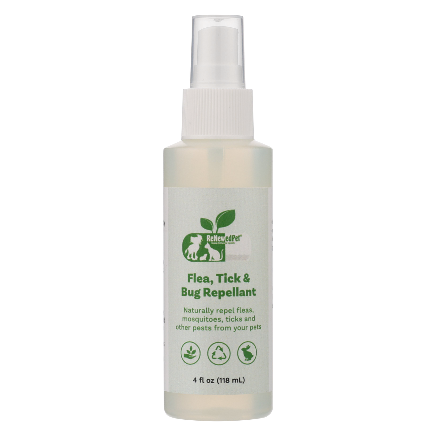 All-Natural Flea and Tick Repellent for Dogs and Cats | Organic Bug Shield