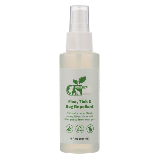 All-Natural Flea and Tick Repellent for Dogs and Cats | Organic Bug Shield