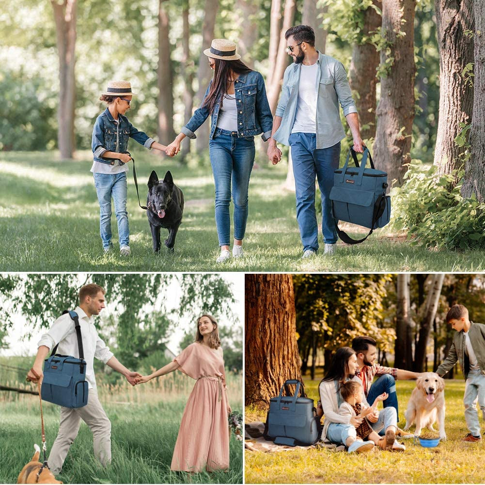 Pet Travel Bag Set for Dogs and Cats, Pet Weekend Travel Bag | Easy City, Vet & Airport Trips