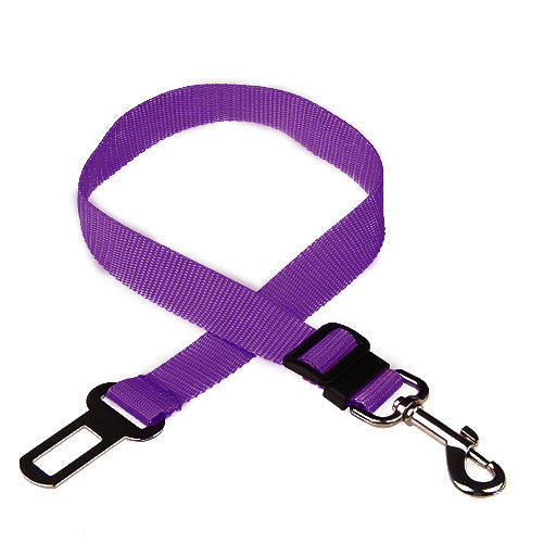 Adjustable Pet Car Safety Seat Belt for Dogs and Cats | Nylon SUV Pet Safety Lead