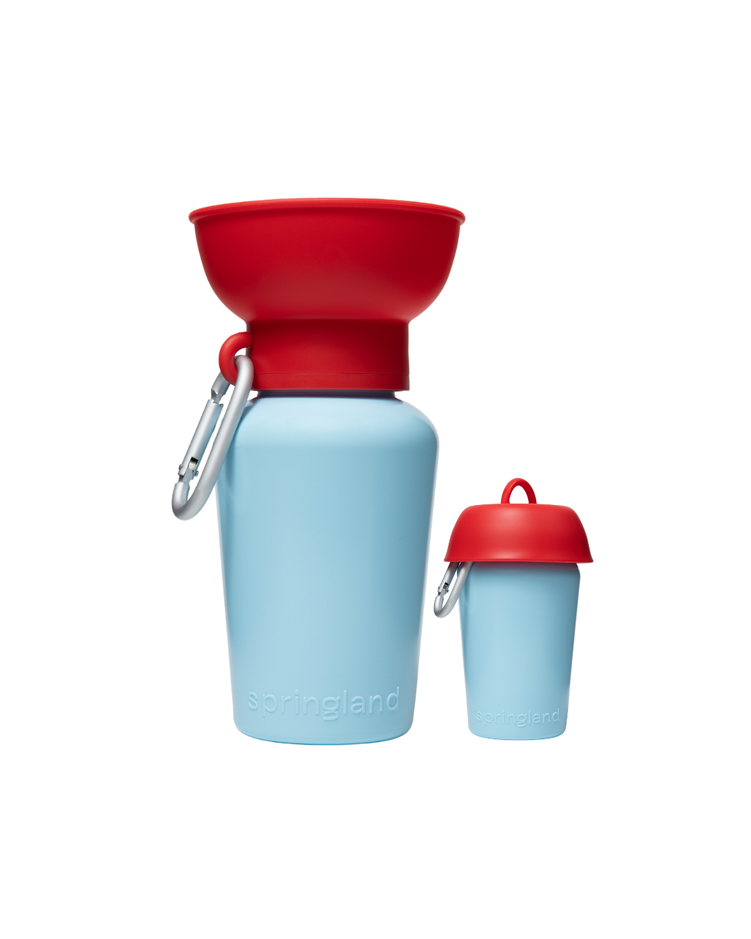 20oz Flip Dog Travel Water Bottle with Fold-Out Bowl