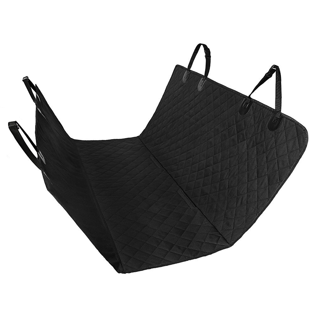 Waterproof Dog Car Seat Cover with Mesh Window | Pet Hammock Safety Protector | 137x147cm