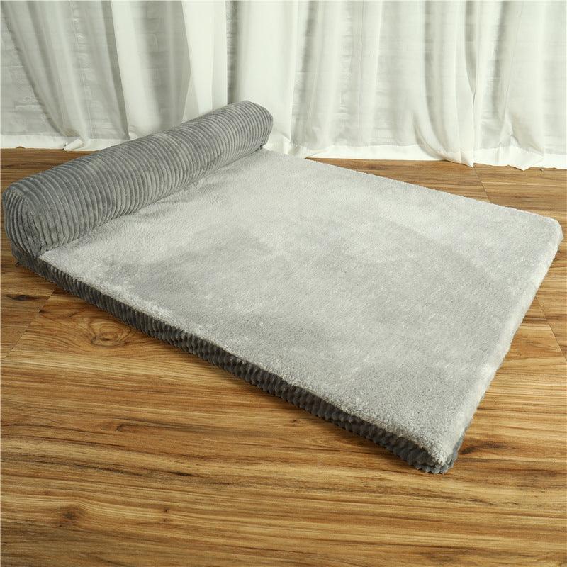 Dog Sofa Bed | L-Shaped Orthopedic Pet Mat | Washable
