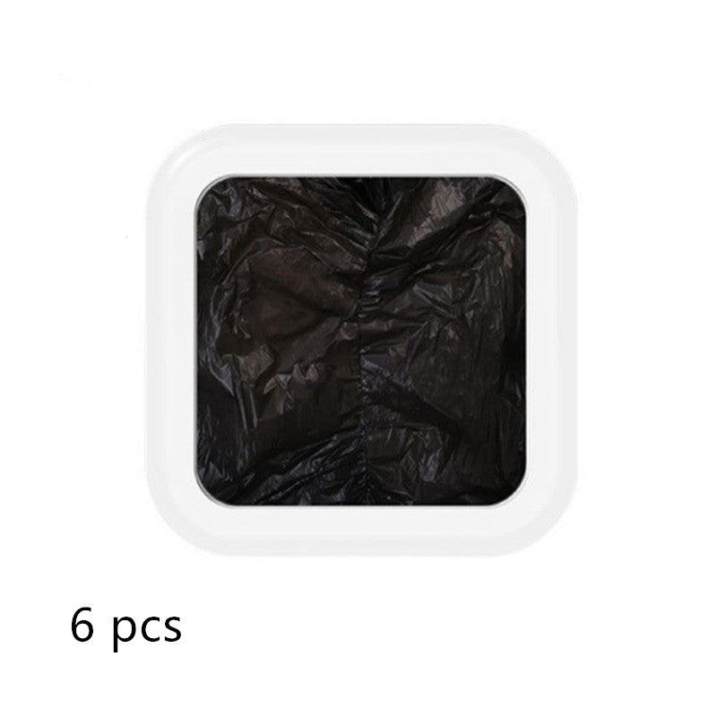 Home Waste Bin 12L or More, Lidless Design, Includes 6 Trash Bags