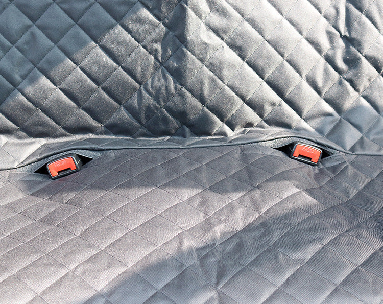 Waterproof Dog Car Seat Cover with Mesh Window | Pet Hammock Safety Protector | 137x147cm
