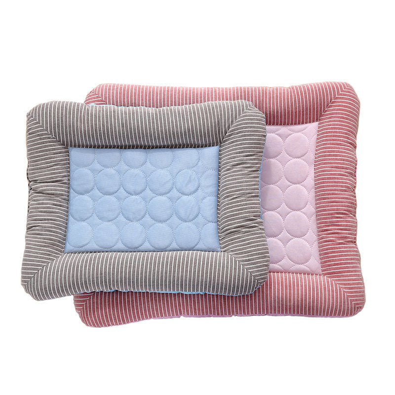 Ice Silk Pet Cooling Mat | Washable Self-Cooling Bed