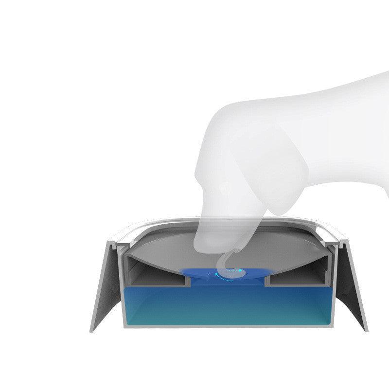 No Spill Dog Water Bowl With Floating Tray | Spill-Proof