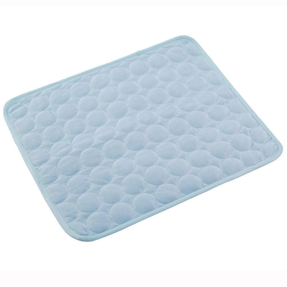 Ice Silk Pet Cooling Mat | Self-Cooling Breathable Pad