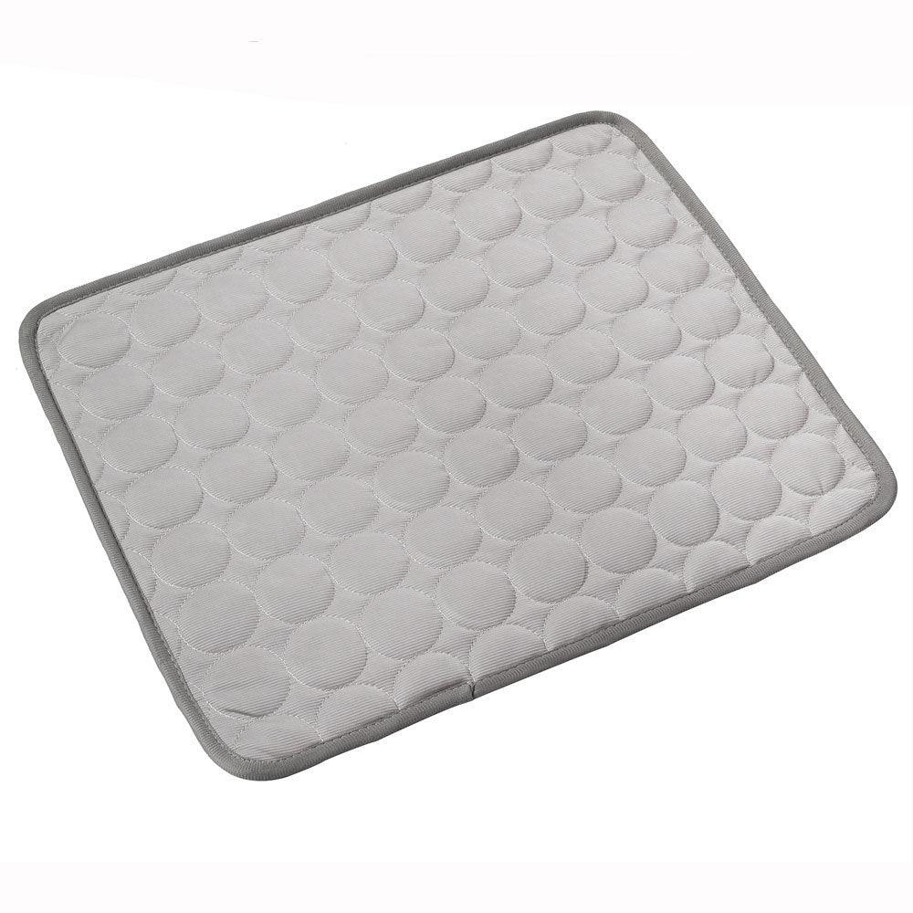 Ice Silk Pet Cooling Mat | Self-Cooling Breathable Pad