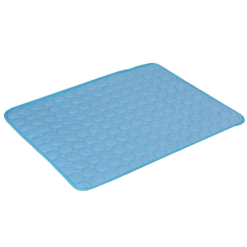 Ice Silk Pet Cooling Mat | Self-Cooling Breathable Pad