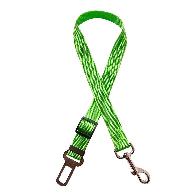 Safe Travels: Adjustable Car Seat Pet Traction Harness | Universal Tangle-Free Safety Lead