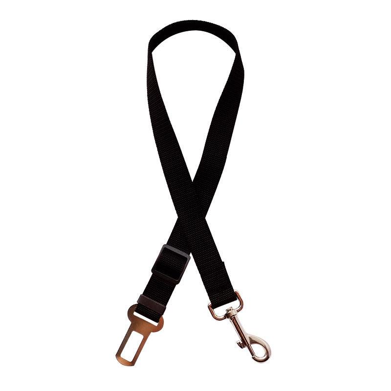 Safe Travels: Adjustable Car Seat Pet Traction Harness | Universal Tangle-Free Safety Lead