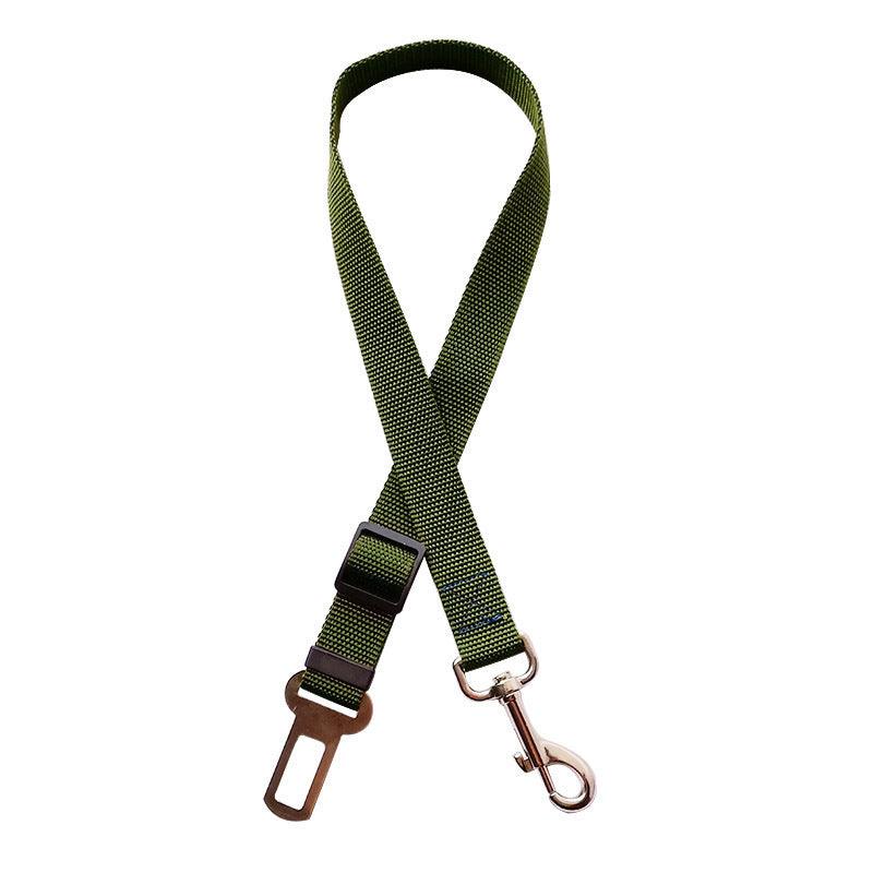 Safe Travels: Adjustable Car Seat Pet Traction Harness | Universal Tangle-Free Safety Lead
