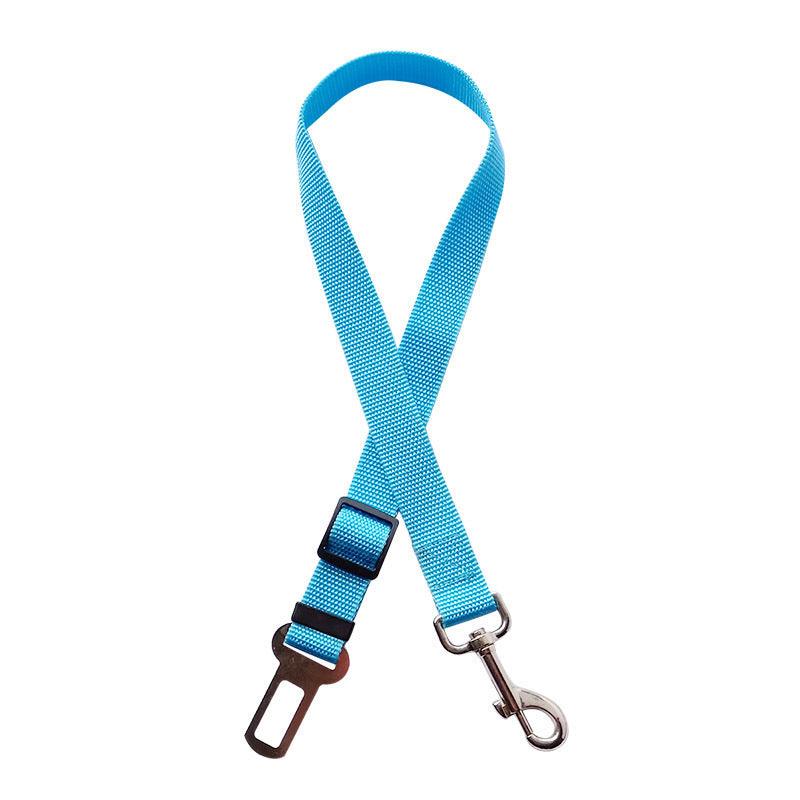 Safe Travels: Adjustable Car Seat Pet Traction Harness | Universal Tangle-Free Safety Lead