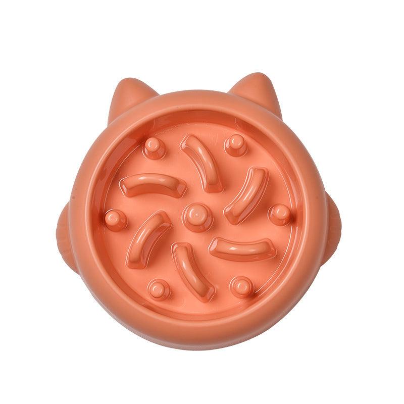 Anti Choking Slow Feeder Pet Bowl | Small Dog And Cat Feeder