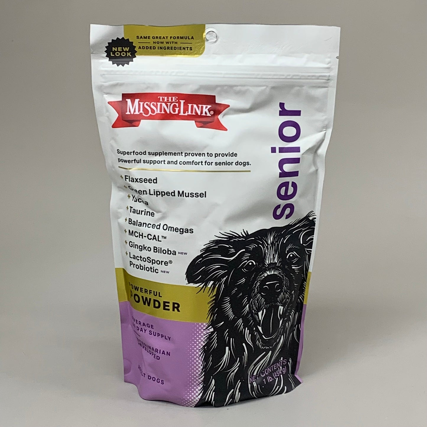 Ultimate Senior Health Formula Dog Supplement: 5 Pack | 1 lb Bags