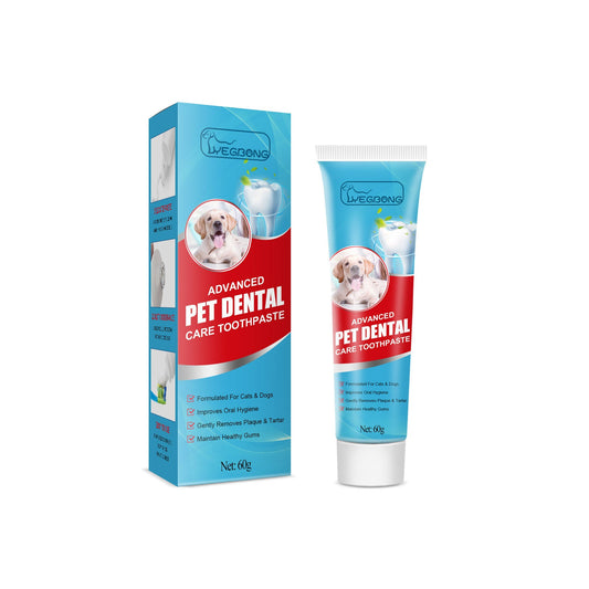 Pet Toothpaste for Dogs & Cats – Edible Fresh Breath Dental Cleaning Gel (5.1")