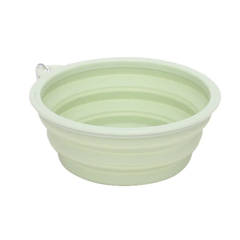 Foldable Silicone Dog Bowl For Travel | Portable Pet Dish