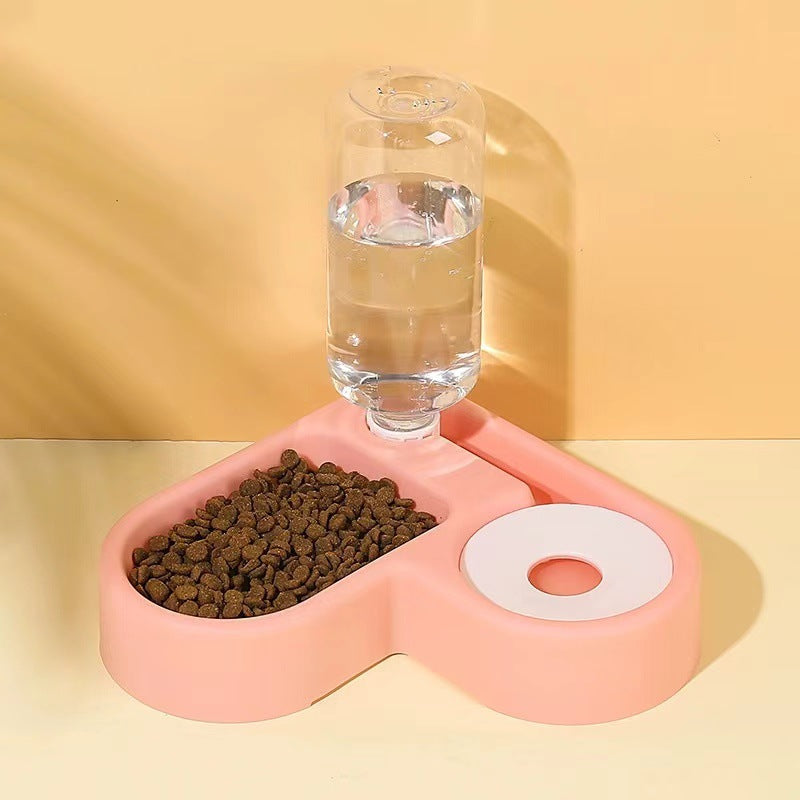 Space Saving Corner Pet Bowl Set: No More Messy Floors