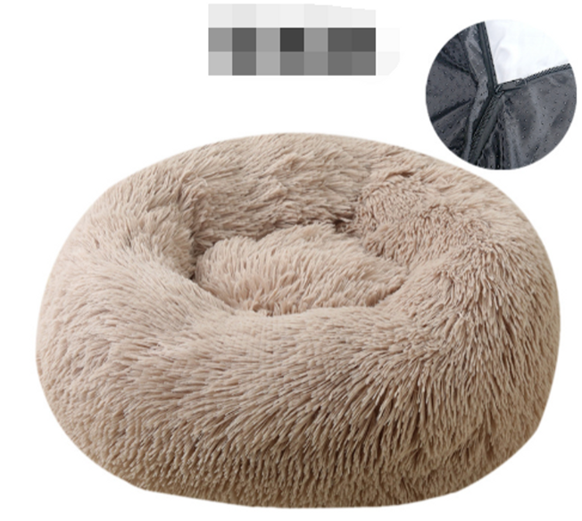 Donut Dog Bed | Plush Calming Pet Cuddler