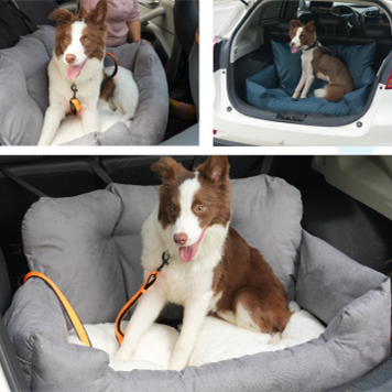 Pet Trunk Rear Car Seat Kennel for Dogs | Car Trunk Pet Bed