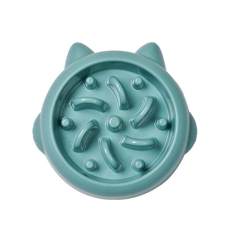Anti Choking Slow Feeder Pet Bowl | Small Dog And Cat Feeder