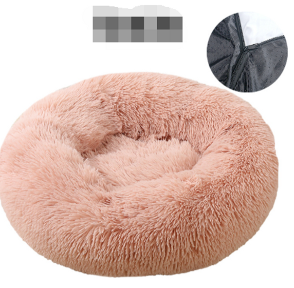 Donut Dog Bed | Plush Calming Pet Cuddler