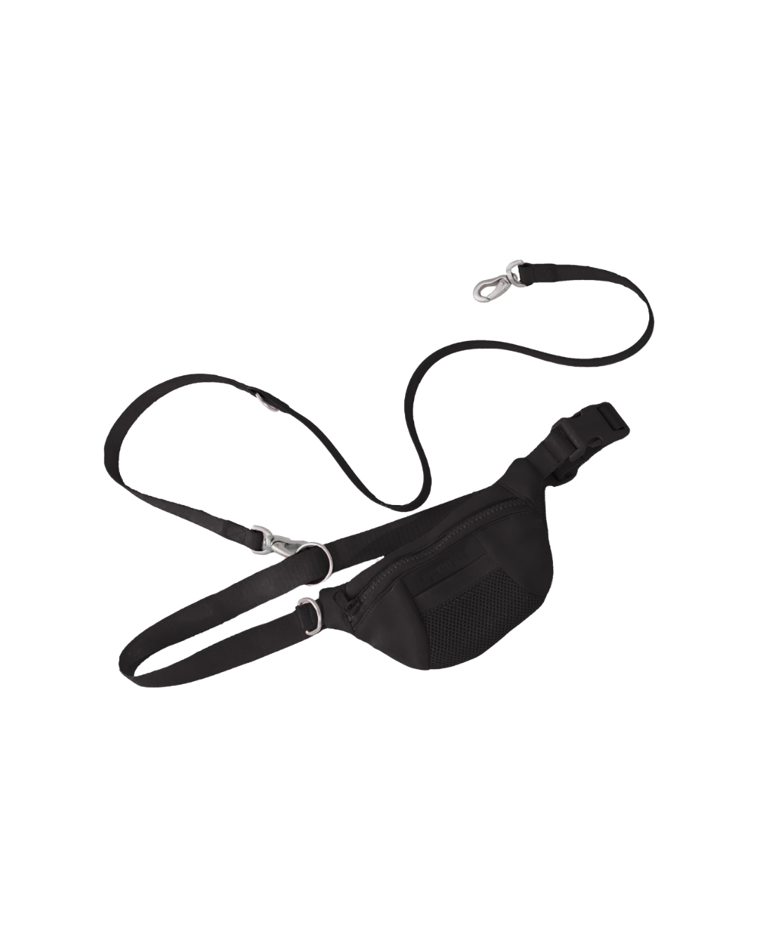 Hands-Free Neoprene Dog Sling Bag with 3.25ft Leash
