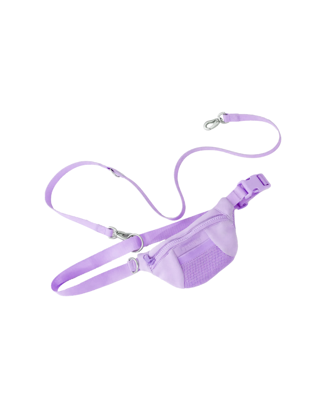 Hands-Free Neoprene Dog Sling Bag with 3.25ft Leash