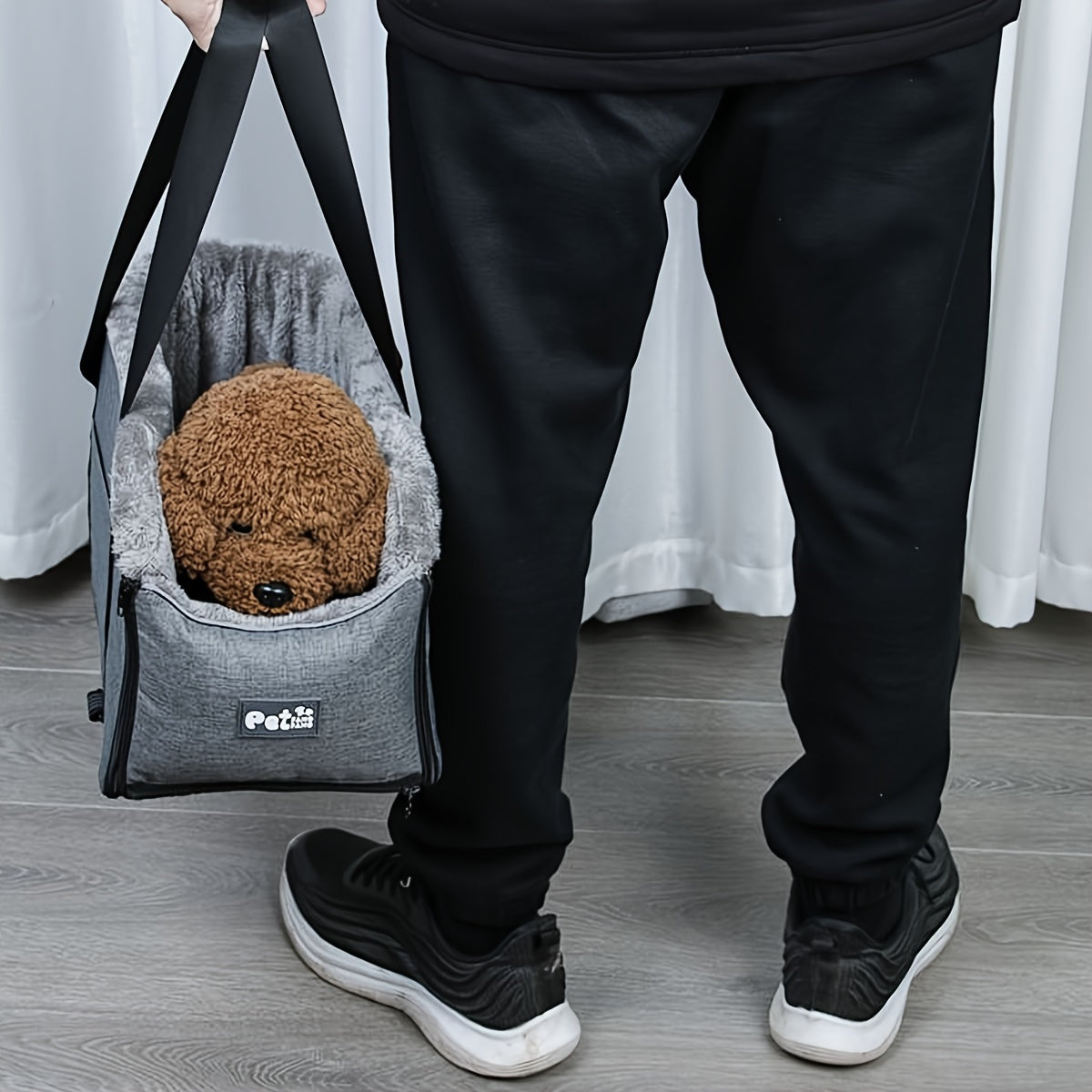 Pet Cozy Travel Car Seat for Small Dogs and Cats | Secure Pet Travel Seat