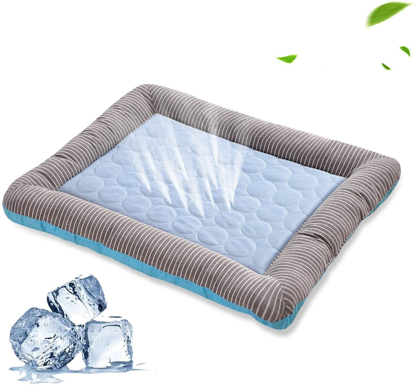 Ice Silk Pet Cooling Mat | Washable Self-Cooling Bed