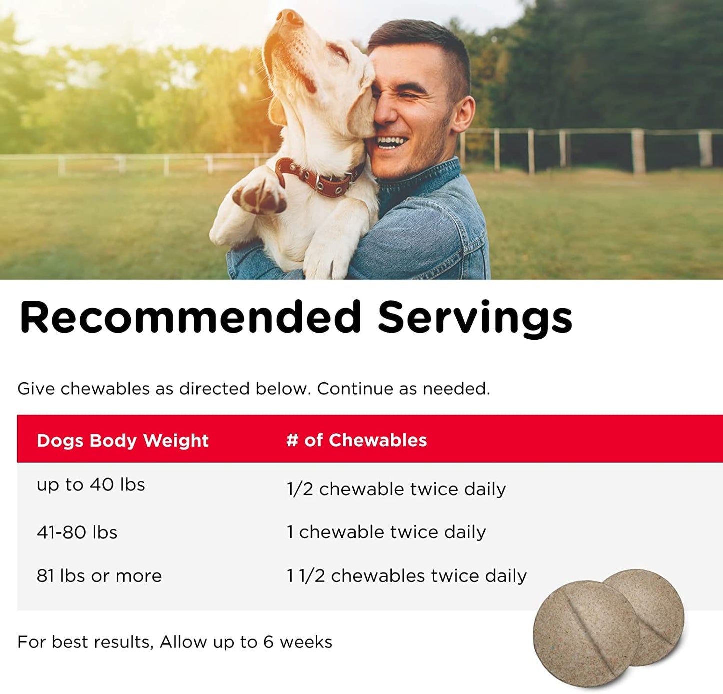 Nutri-Vet Advanced Hip & Joint Support for Senior Dogs – Extra Strength Chewable Tablets