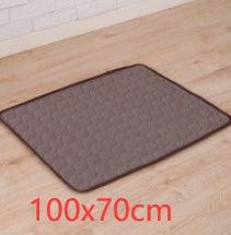 Ice Silk Pet Cooling Mat | Self-Cooling Breathable Pad