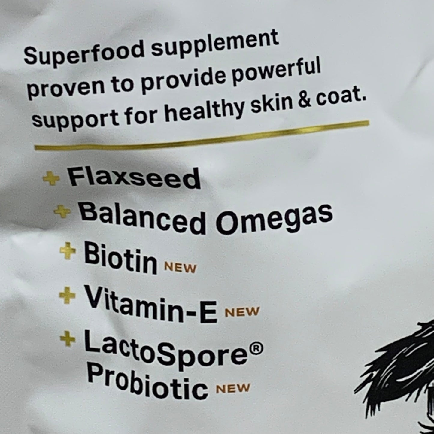 The Missing Link Skin & Coat Powder Dog Supplement: 2 Pack | 1 lb Each | Omega 3 & 6