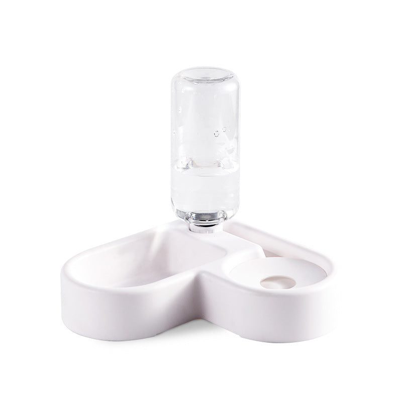Space Saving Corner Pet Bowl Set: No More Messy Floors